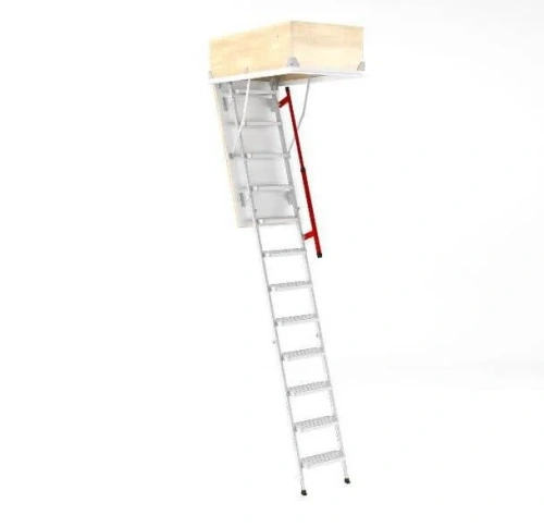 Лестница складная металлическая Fakro LML 60х120x280 см