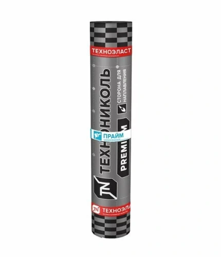 Материал кровельный Техноэласт Прайм ЭММ-3, нижний слой, полиэфир, 10 м²