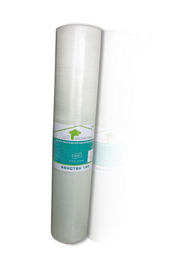 Стеклосетка штукатурная фасадная БЕНСТЕН 1900 1х50 м 160 г/м2