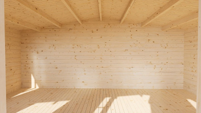 Садовый дом 21 Стандарт брус 44 мм