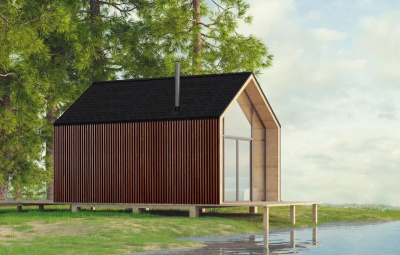 Гибкая черепица ТЕХНОНИКОЛЬ SHINGLAS Фазенда, черный