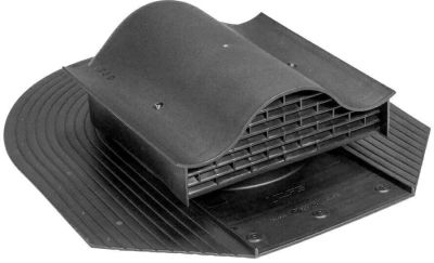 Аэратор кровельный Vilpe Huopa KTV, RAL 9005, черный