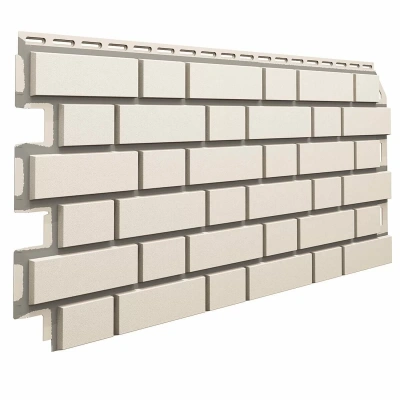 Фасадная панель ТЕХНОНИКОЛЬ Оптима Клинкер, Слоновая кость