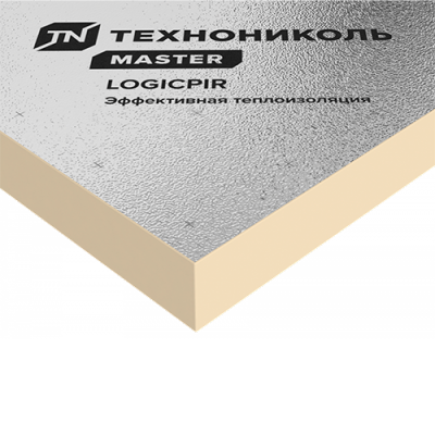 Плита теплоизоляционная LOGICPIR Prof Ф/Ф Г1 2400х1200х30 мм
