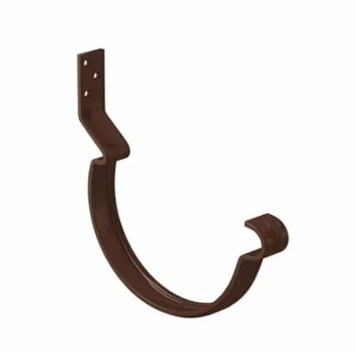 Крюк крепления желоба короткий Aquasystem с комплектом крепления 125/90, Pural Matt, RAL 8017