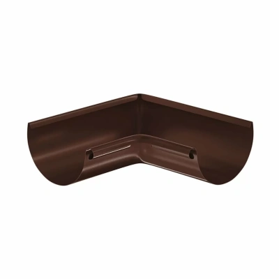 Угол желоба внутренний Aquasystem 125/90 Комфорт 90° PE-Double RAL 8017