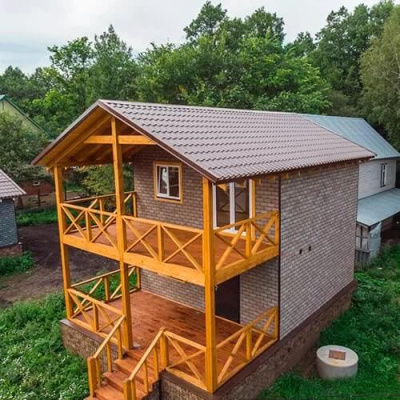 Фасадная плитка ТЕХНОНИКОЛЬ Hauberk Травертин Камень