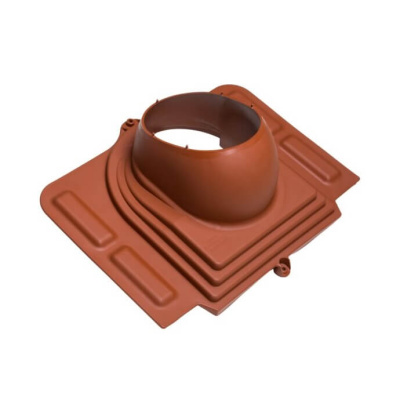 Проходной элемент для металлочерепицы Vilpe Pelti, D=110-160 мм, RAL 8004, кирпичный