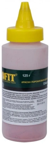 Краска разметочная для ударного шнура FIT IT 4705 красный 125 гр