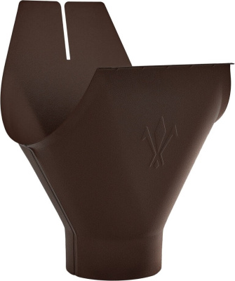 Воронка желоба Aquasystem 125/90, Pural Matt, RAL 8017