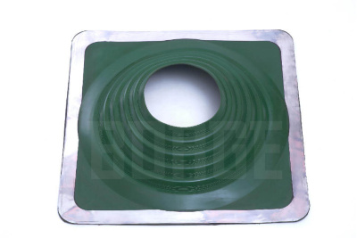 Проходка кровельная Borge №9, D=254-502 мм, зеленая