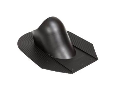 Проходка кровельная Vilpe HS Huopa/Slate, D=110-160 мм, RAL 9005, черная