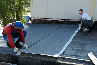 Рулонная гидроизоляция плоской кровли ТЕХНОНИКОЛЬ Master