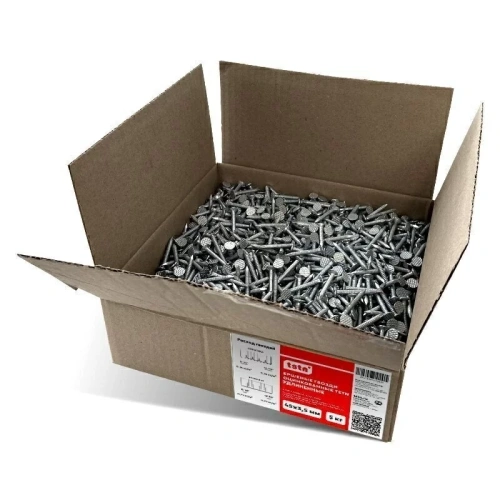Гвоздь ершеный удлиненный TSTN 45х3,5 Zn 5 кг