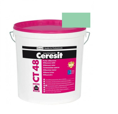 Краска фасадная силиконовая CERESIT CT 48 колерованная Oregon 4 15 л