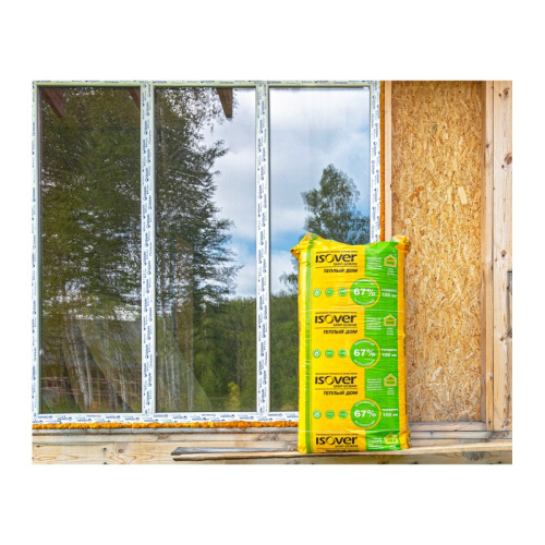 Минеральный утеплитель Isover теплый дом плита, 1170х610х50мм (0,71м2)