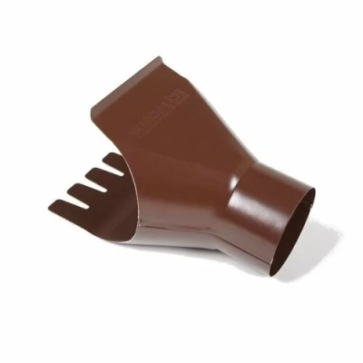 Воронка желоба Grand Line 125/90, RAL 8017