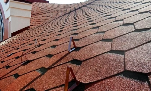 Снегозадержатель для мягкой кровли ТехноНИКОЛЬ RAL 8017, коричневый