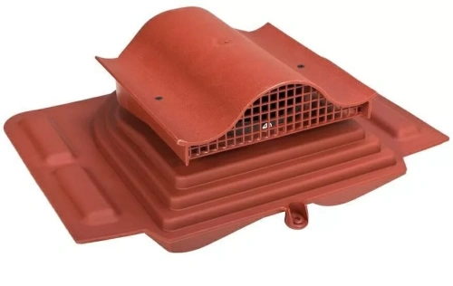 Аэратор кровельный Vilpe Pelti KTV, RAL 3009, красный