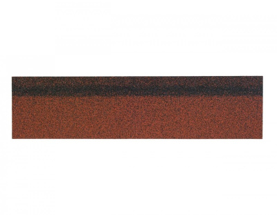 Коньково-карнизная черепица ТЕХНОНИКОЛЬ SHINGLAS, красный микс