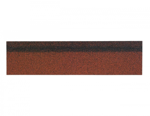 Коньково-карнизная черепица ТЕХНОНИКОЛЬ SHINGLAS, красный микс