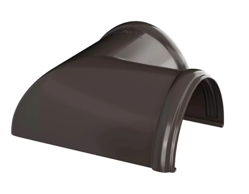 Угол желоба ТЕХНОНИКОЛЬ 125/82, 90°, темно-коричневый
