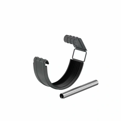 Соединитель желоба Aquasystem Комфорт 125/90, с резиновым уплотнителем и элементом жестокости, RAL 7024