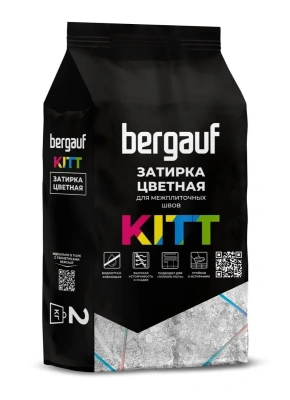 Затирка для швов цементная Bergauf Kitt жасмин, 2 кг