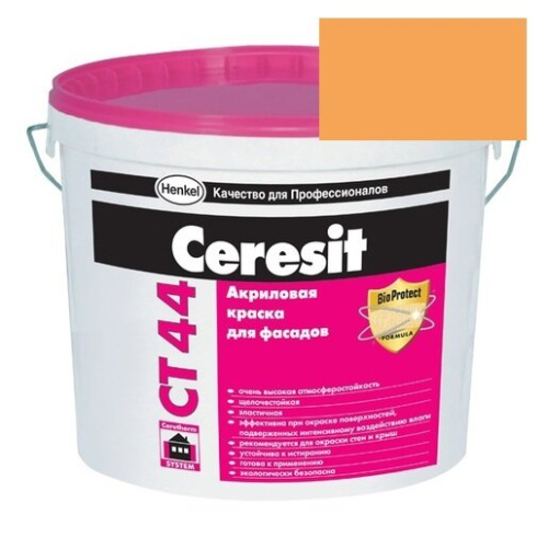 Краска акриловая фасадная Ceresit CT 44 15 л Kalahari 5