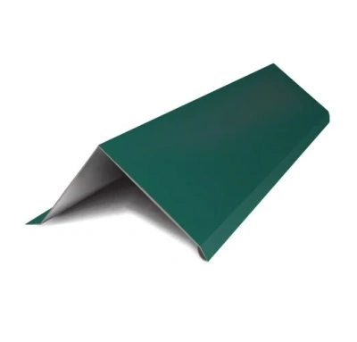 Планка торцевая Металл Профиль 0,45 мм PE RAL 6005