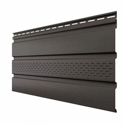 Софит ТЕХНОНИКОЛЬ частично перфорированный Пекан, 3 м