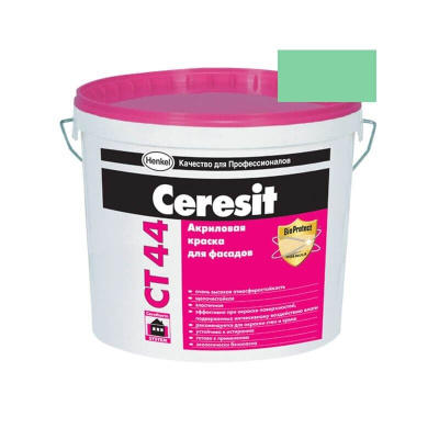 Краска фасадная акриловая CERESIT CT 44 колерованная Oregon 5 15 л