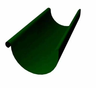 Желоб водосточный Grand Line 125/90, RAL 6005