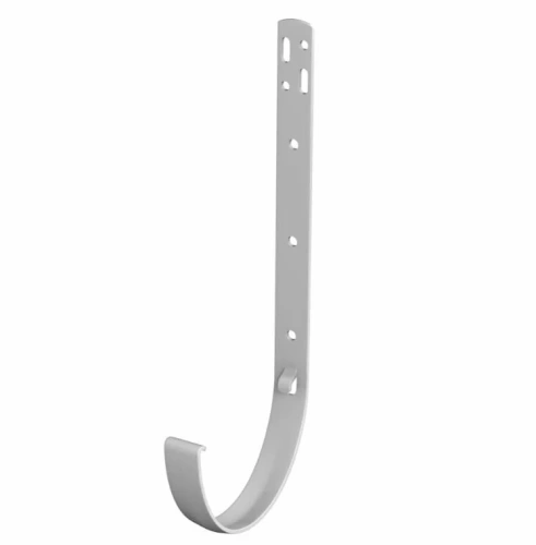 Кронштейн желоба металлический для ПВХ ТЕХНОНИКОЛЬ 125/82, белый