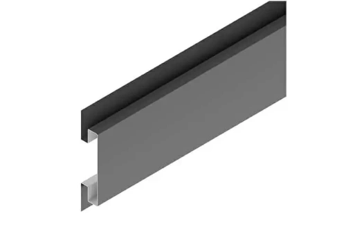 H-профиль стыковочный фактурный AQUASYSTEM 100х3000 0,45 St PE Zn140 RR 23