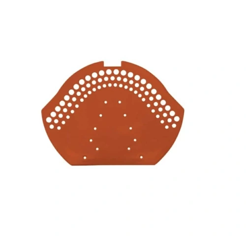 Элемент коньковый торцевой BRAAS ПВХ, красный