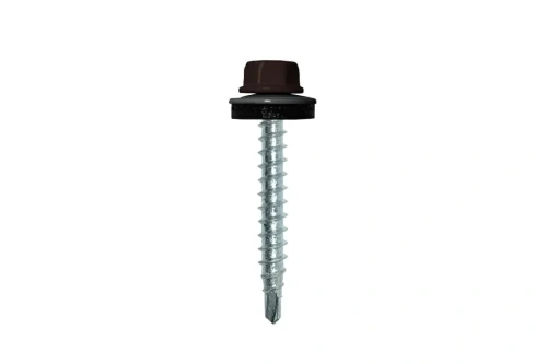 Саморез кровельный Daxmer 4,8х29, сверло №1, RAL 8017, 250 шт