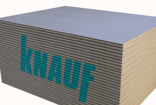 Гипсокартон малоформатный Knauf, 2000х1200х12,5 мм