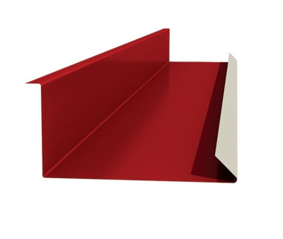 Планка примыкания нижняя Металл Профиль 250х122х2000х0,45 мм PE RAL 6005