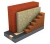 Плита минераловатная Baswool Вент Фасад 90 1200х600х50 мм, 4,32 м2