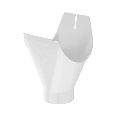 Воронка желоба Aquasystem 90/125 PU RAL 9003 AS