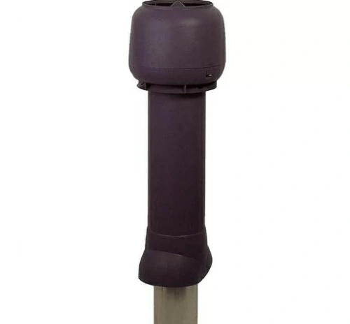 Выход вентиляционный изолированный с колпаком Vilpe D=125/ИЗ/700 RR32 коричневый