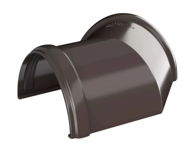 Угол желоба ТЕХНОНИКОЛЬ 125/82, 135°, темно-коричневый