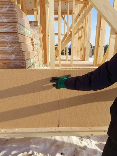 Плита строительная МДВП KNAUF Защита 1250х600х22 200 кг/м3 4 шт