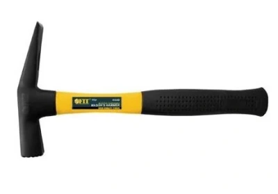 Молоток каменщика FIT IT 44540, ручка фиберглассовая усиленная, 0,6 кг