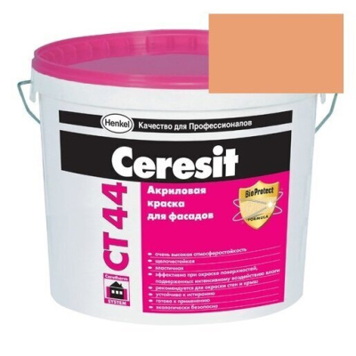 Краска акриловая фасадная Ceresit CT 44 15 л Andalusia 5