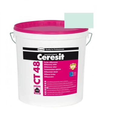 Краска фасадная силиконовая CERESIT CT 48 колерованная Oregon 2 15 л