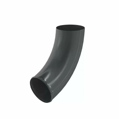 Отвод трубы Aquasystem Комфорт 125/90, RAL 7024