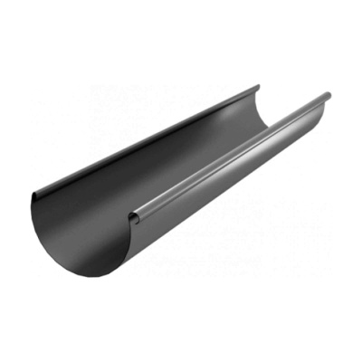 Желоб водосточный Металл Профиль Foramina круглого сечения D=125х3000 ПЛД-02 0,5 RAL 7024