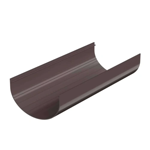 Желоб водосточный ТЕХНОНИКОЛЬ Оптима 120/80, 1,5 м, темно-коричневый